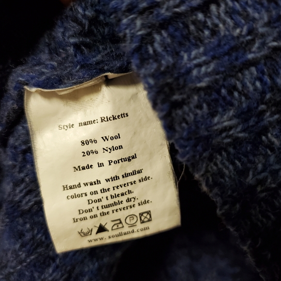 SOULLAND Ricketts Wool Nylon Knit Sweater - Picture 6 of 7